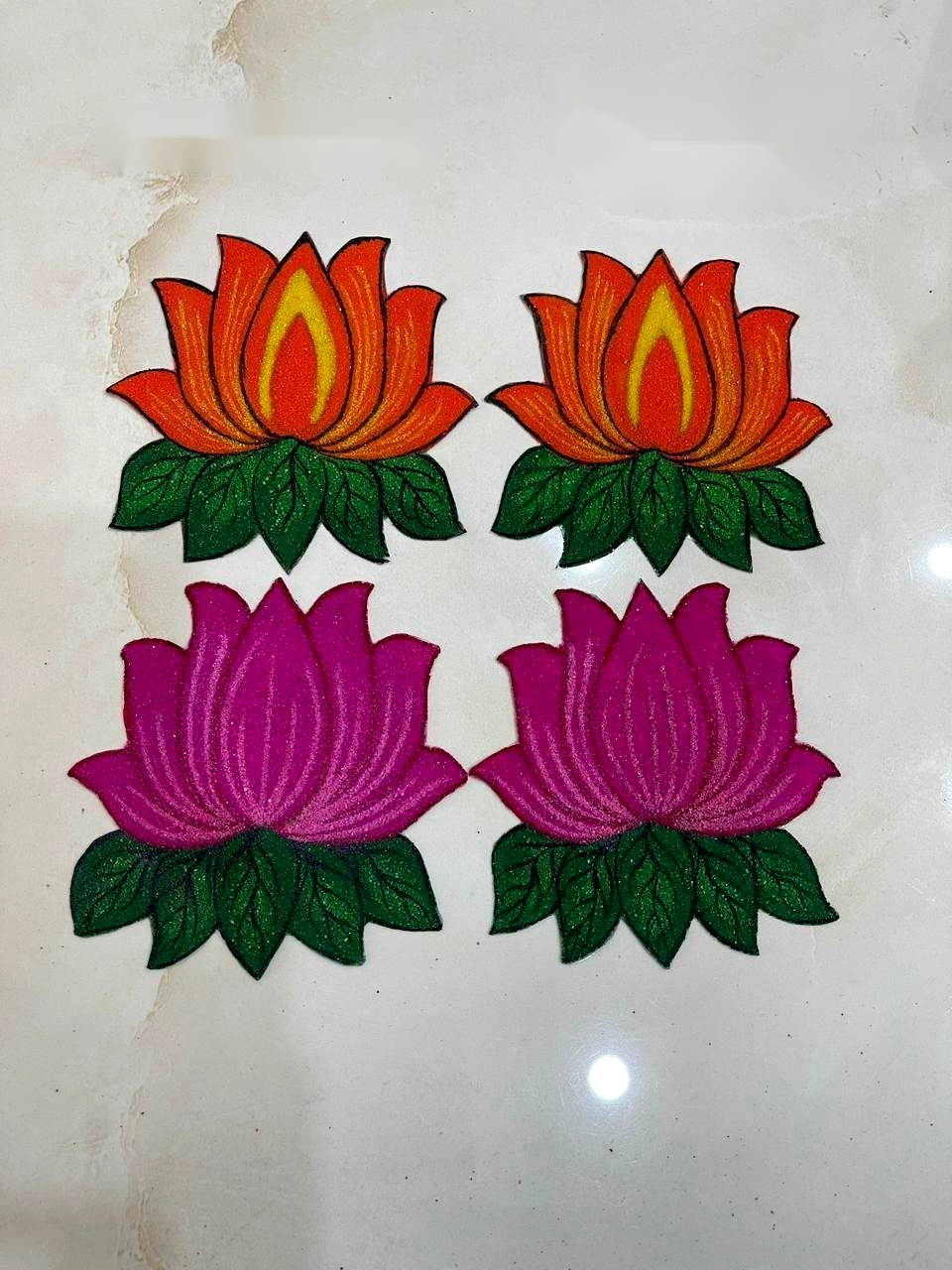 Medium Lotus Decal