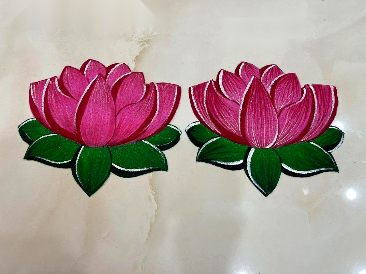 Big Realistic Lotus Bloom