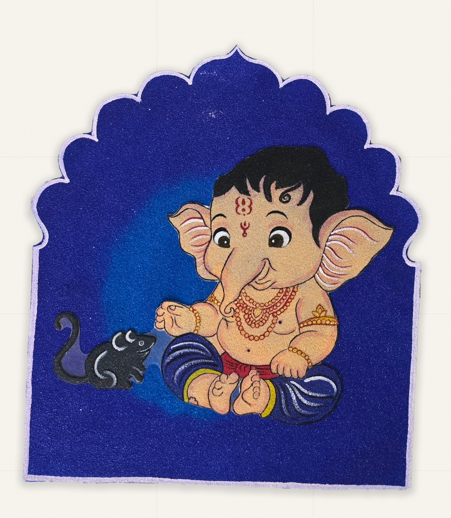Baby Ganesha with Mushak Companion Set