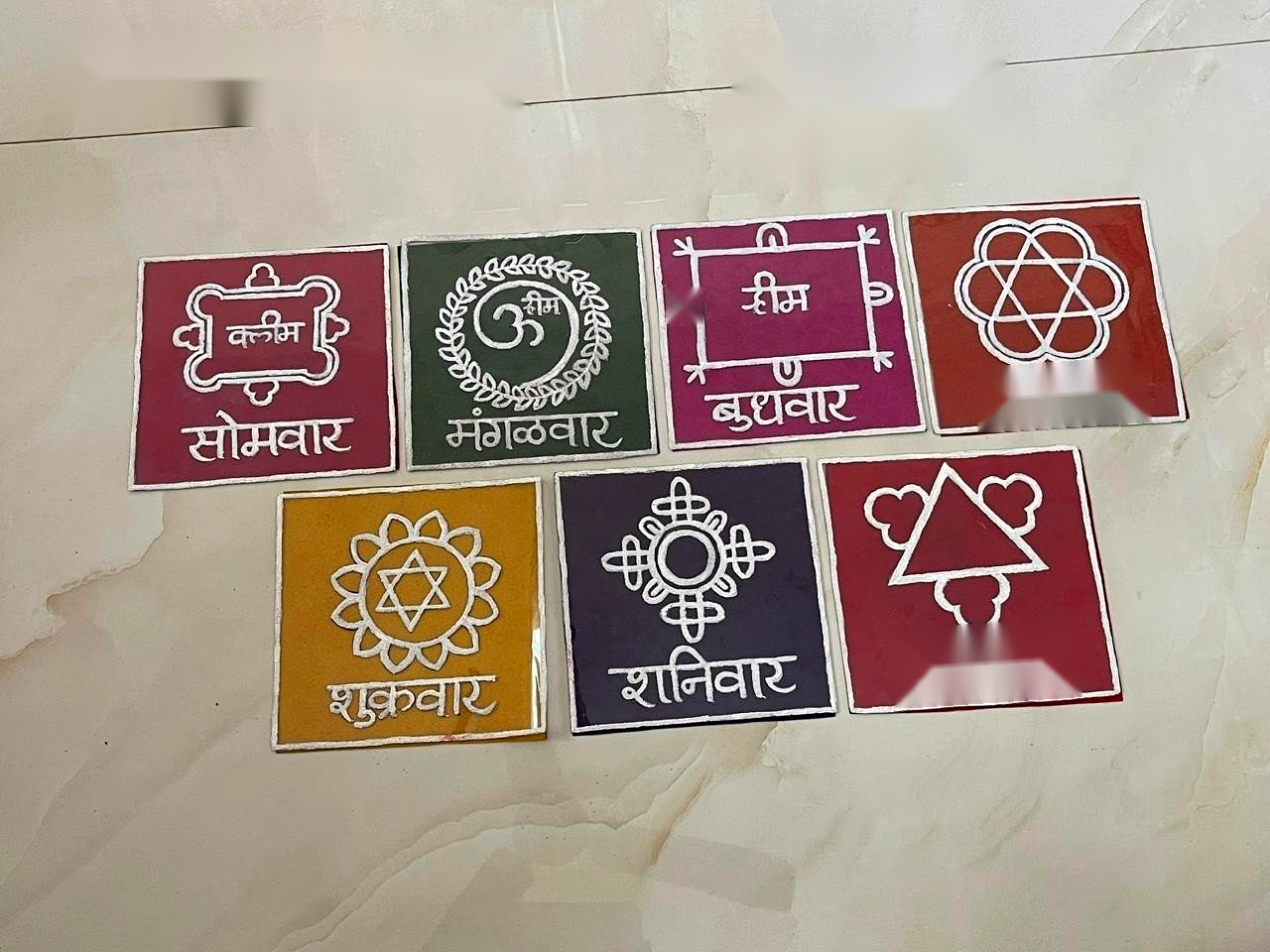 7 Days Nitya Daily Rangoli Collection