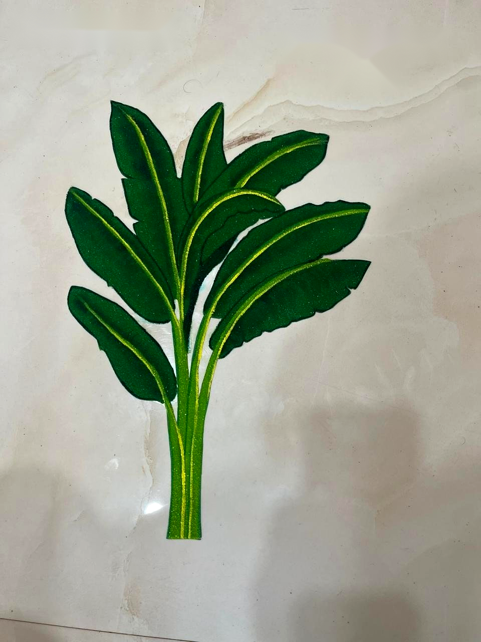 Keliche Paan / Banana Tree Plant Cutout