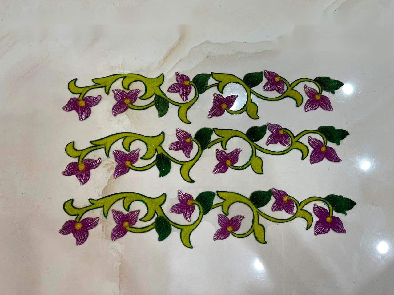 Delicate Mini Flower Border