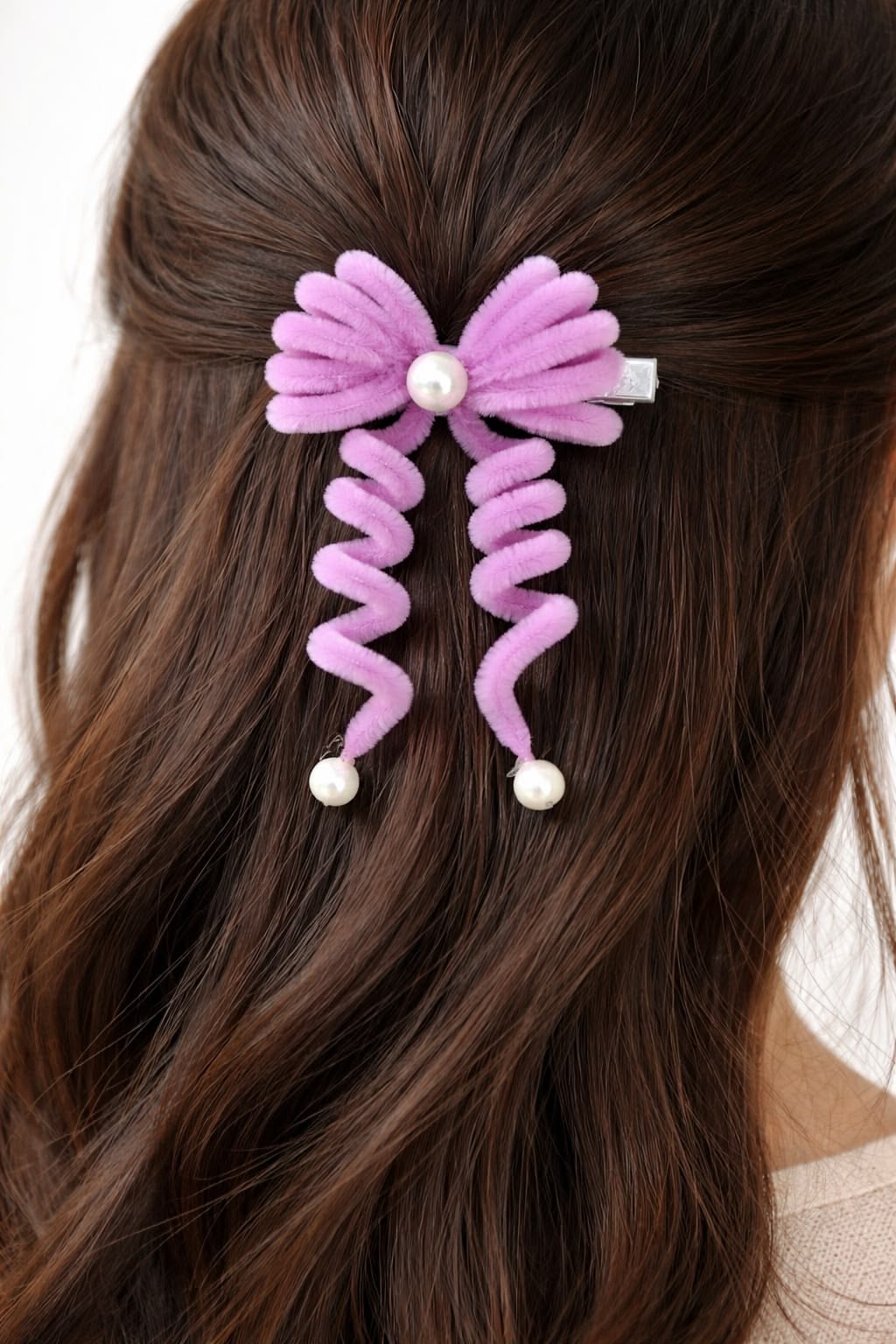 Handmade Aesthetic Daisy Hair Scrunchie