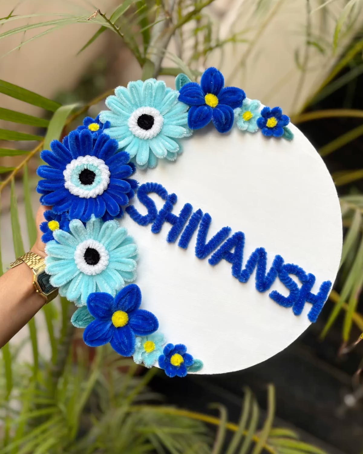 Bespoke Traditional Acrylic Name Plate